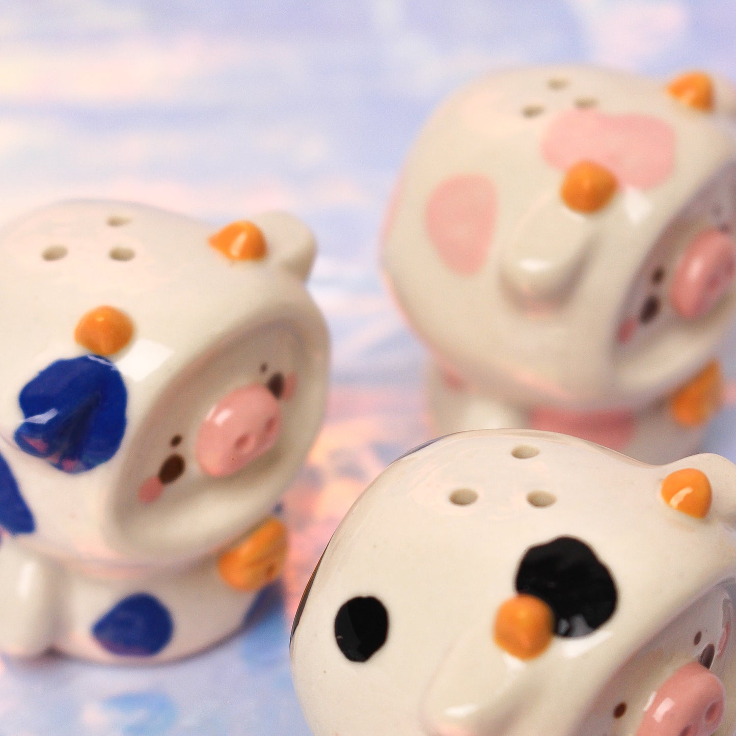 COW CERAMIC S&P SHAKER (single)