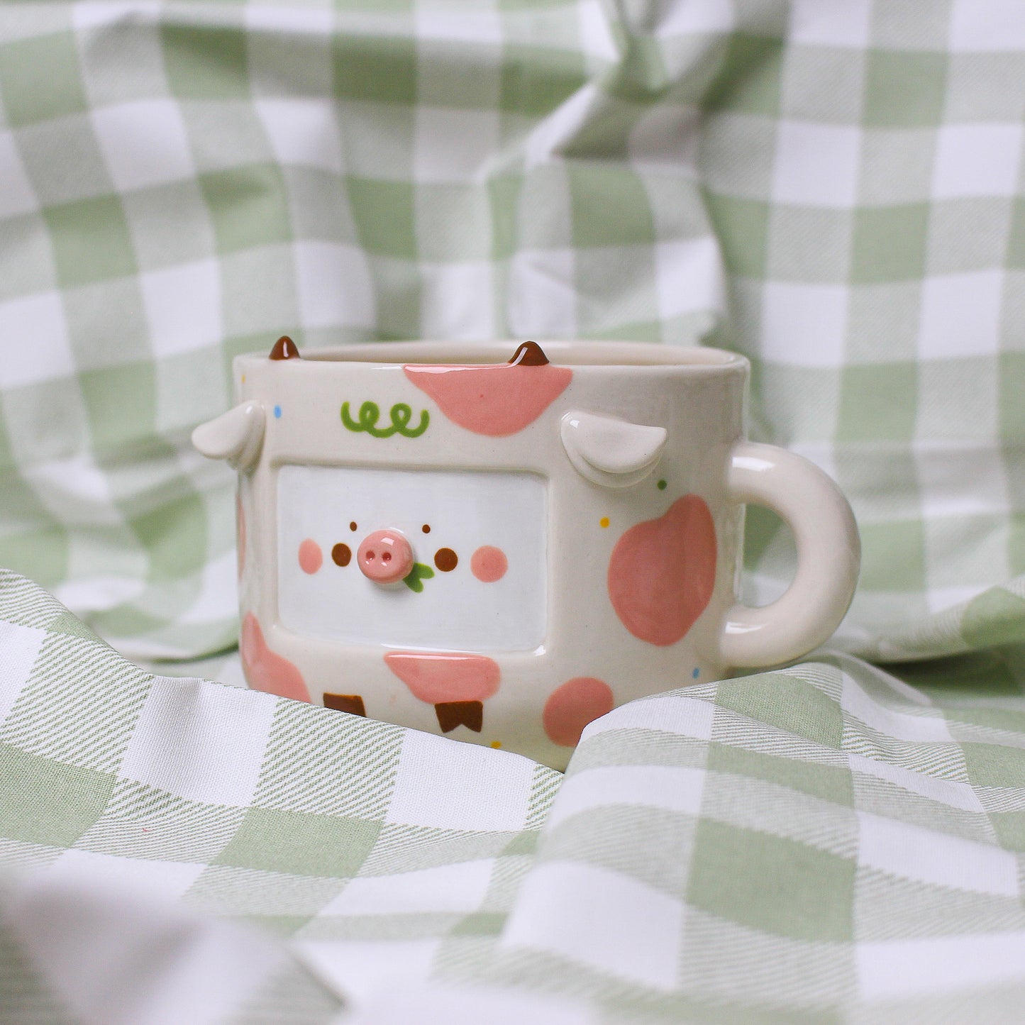 ORIGINAL COW MUG - PINK #3