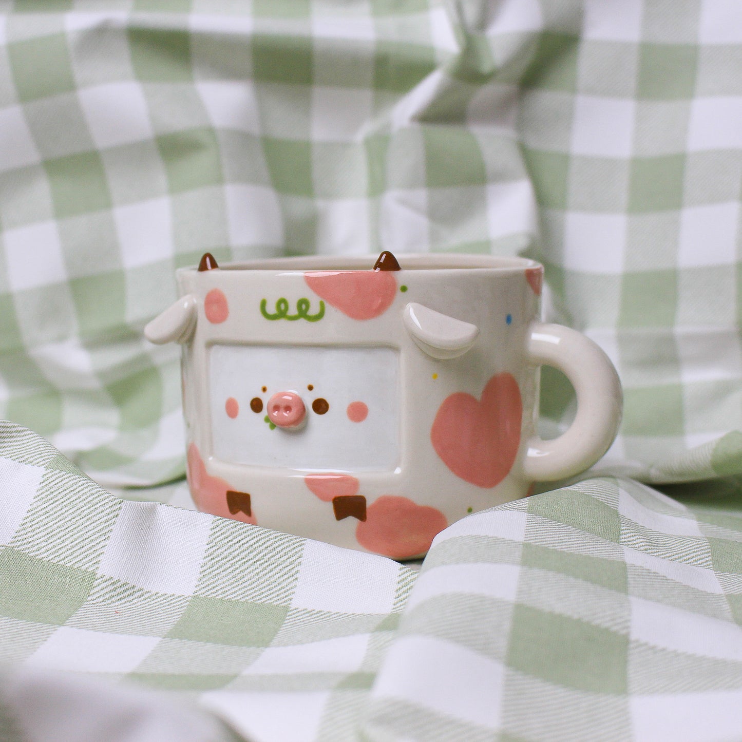 ORIGINAL COW MUG - PINK #4
