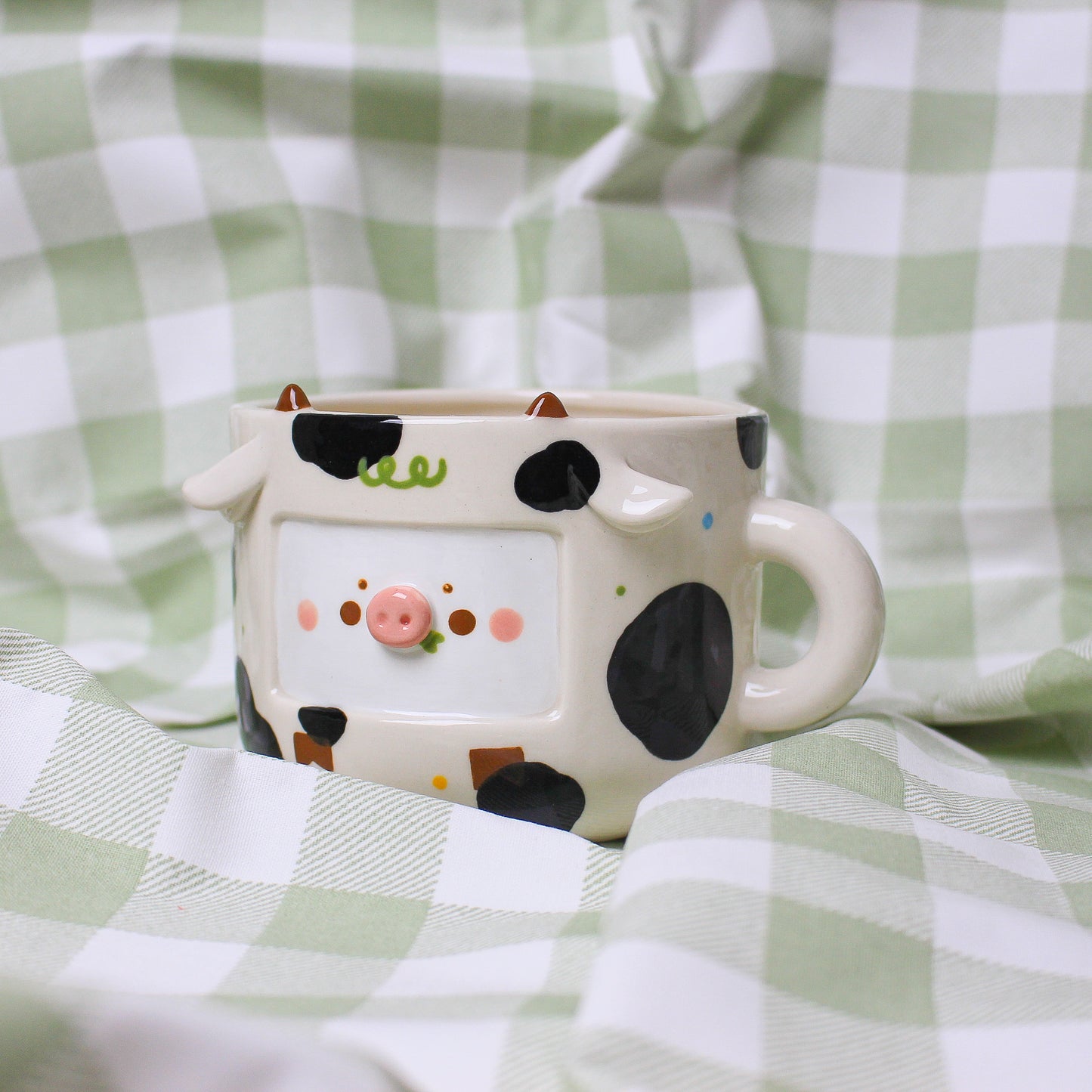 ORIGINAL COW MUG - BLACK #6