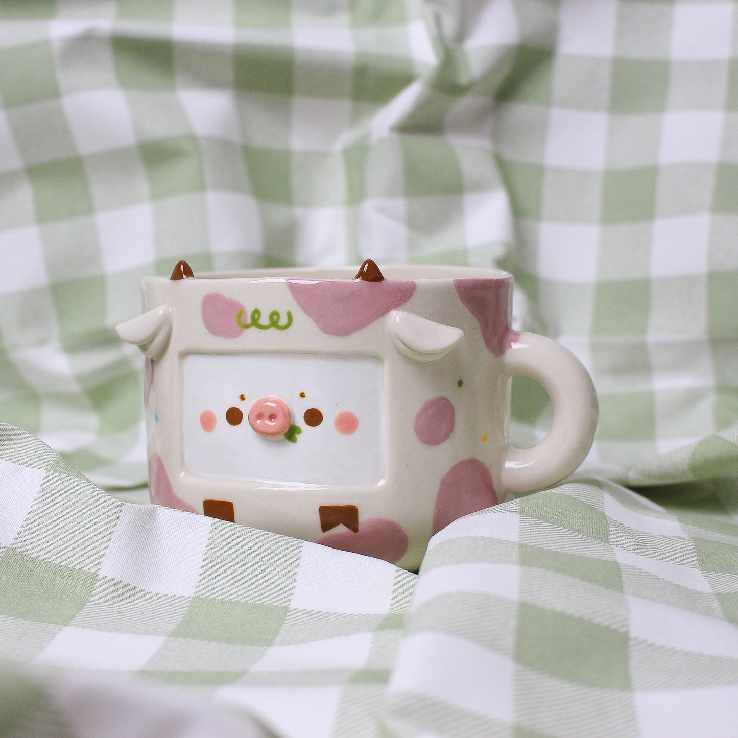 ORIGINAL COW MUG - LILAC #7
