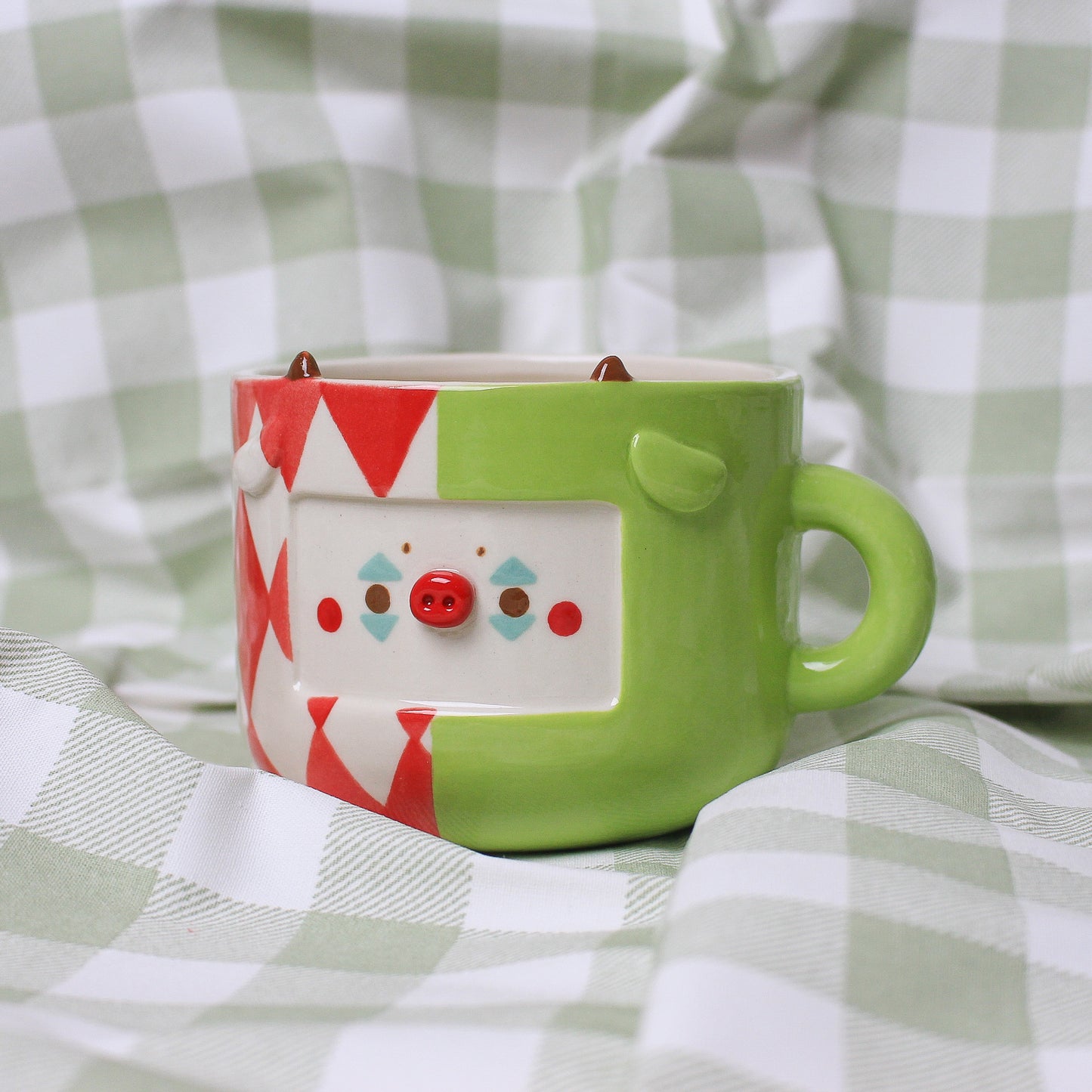 CLOWN COW MUG #17