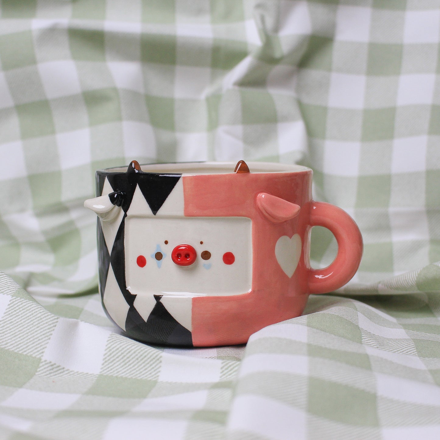 CLOWN COW MUG #26