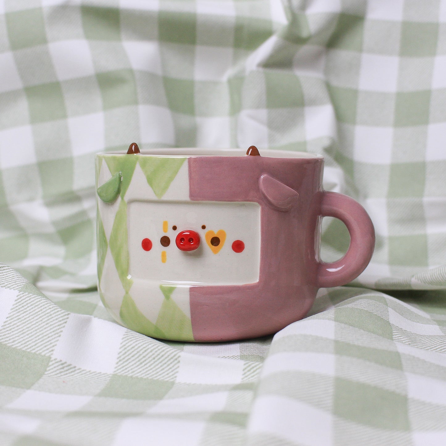 CLOWN COW MUG #12