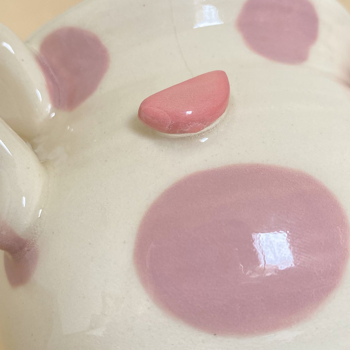 PURPLE YAM COW MUG