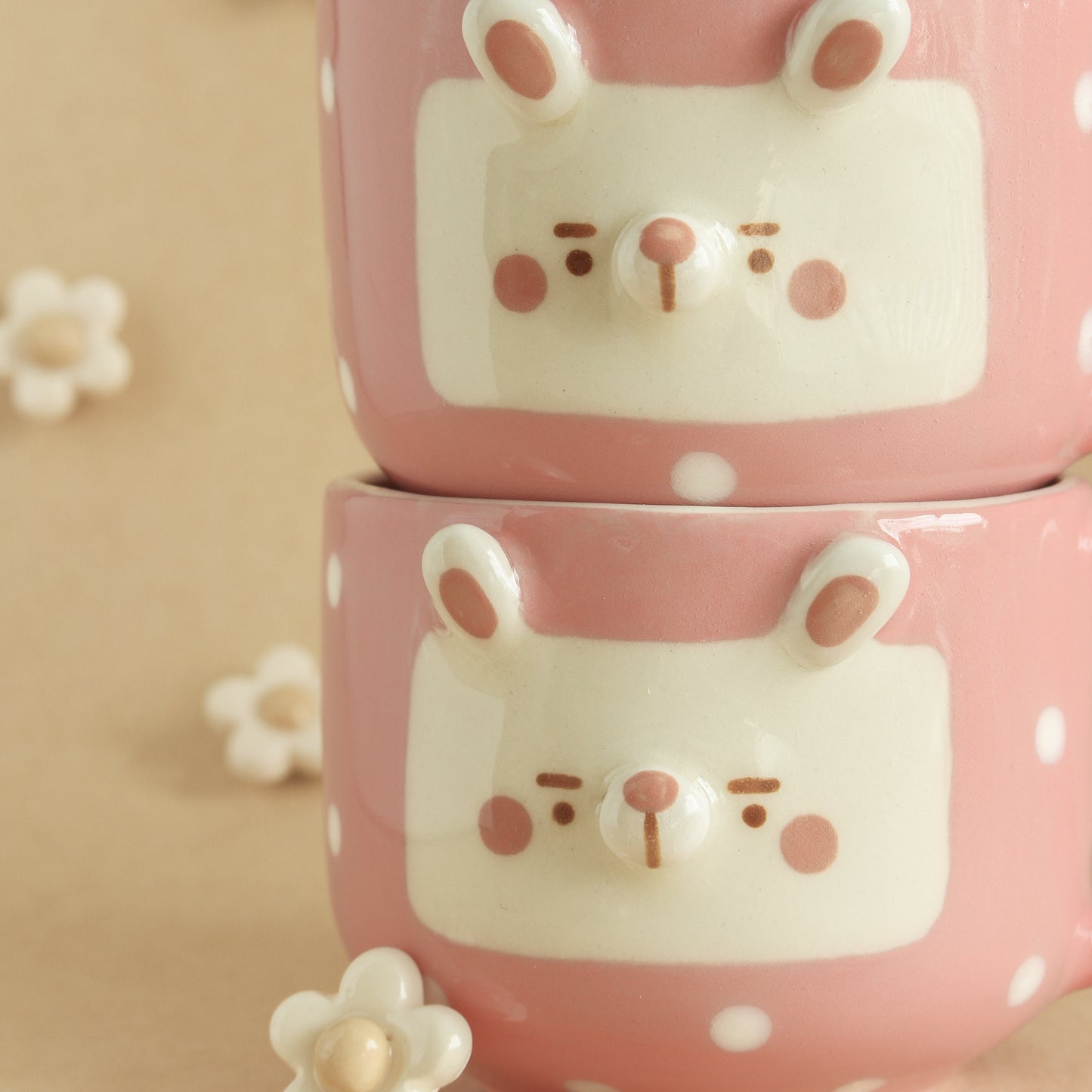 PINK BUNNY MUG #11