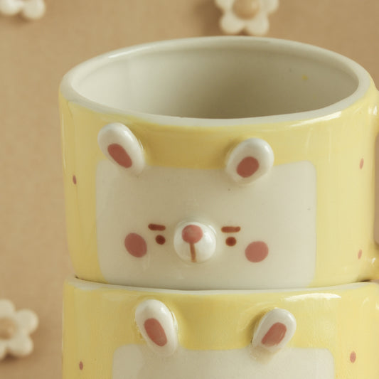 YELLOW BUNNY MUG #5