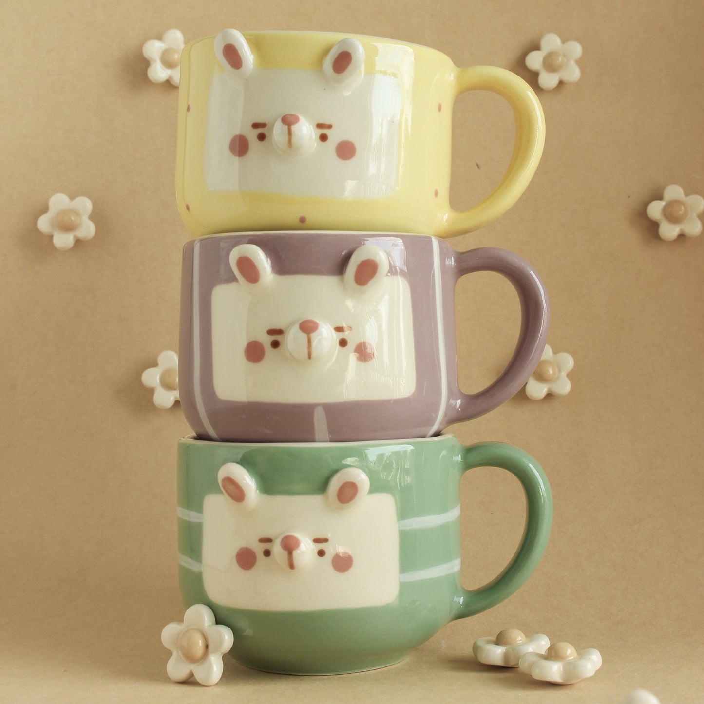 VIOLET BUNNY MUG #14