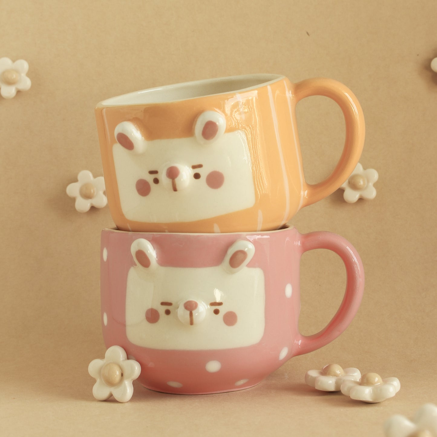 PINK BUNNY MUG #11