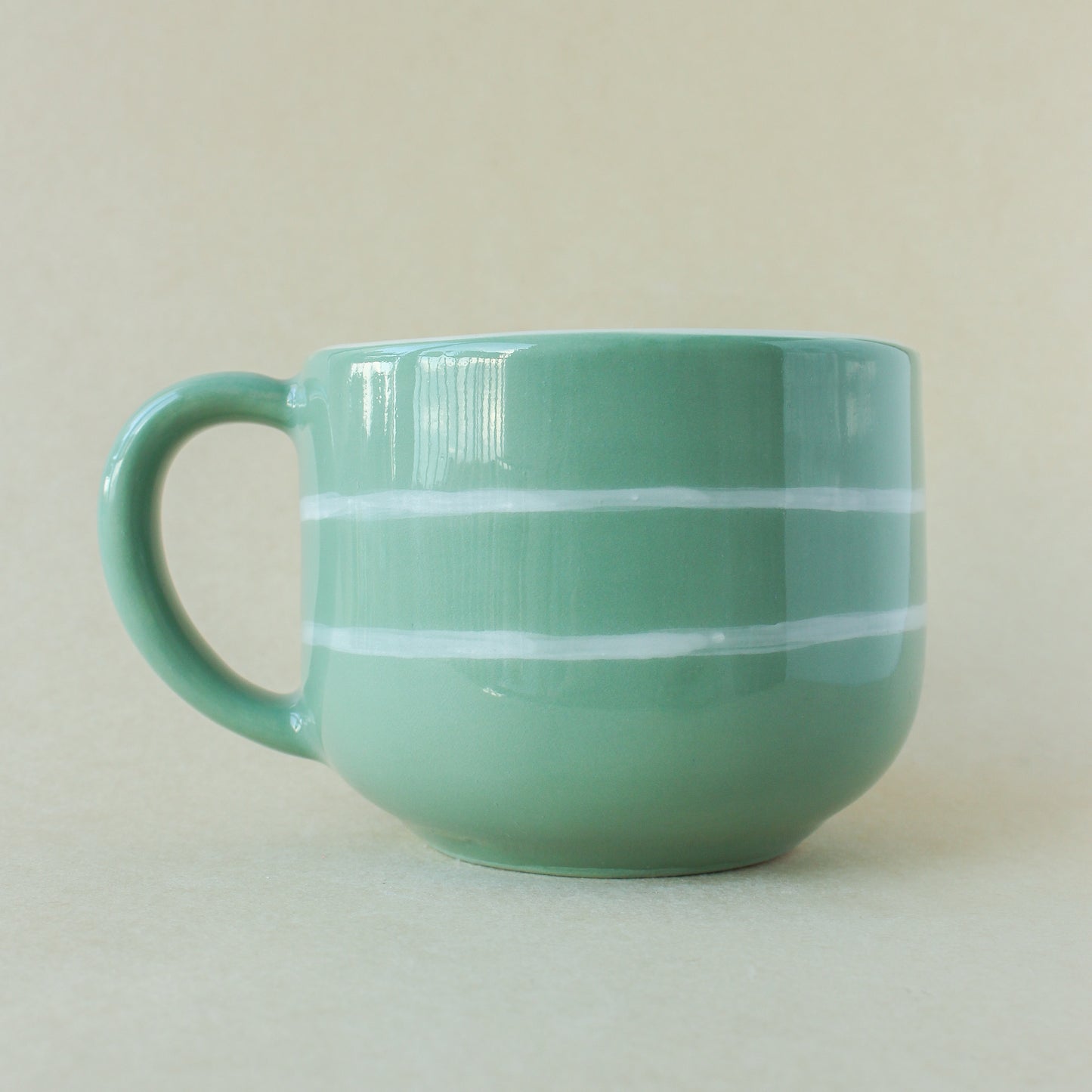 GREEN BUNNY MUG #7
