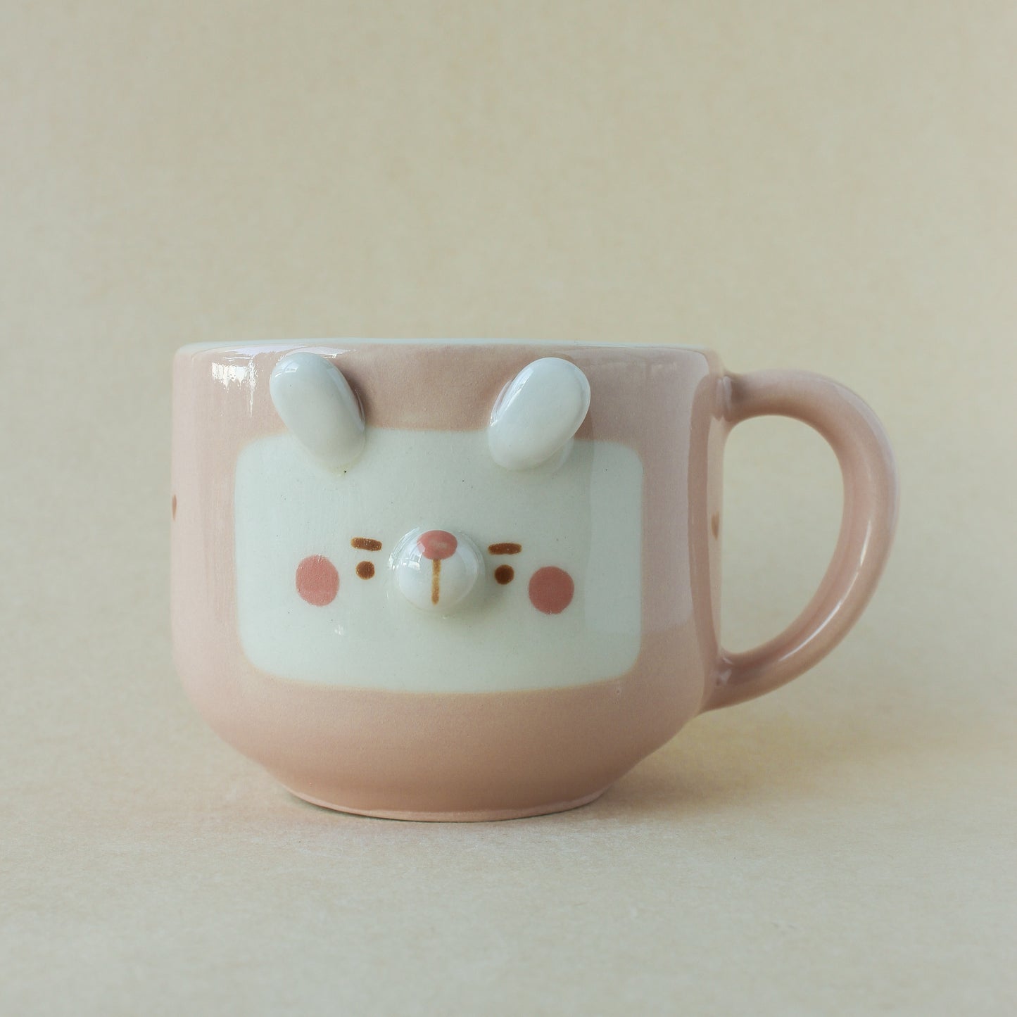 LIGHT PINK BUNNY MUG #9