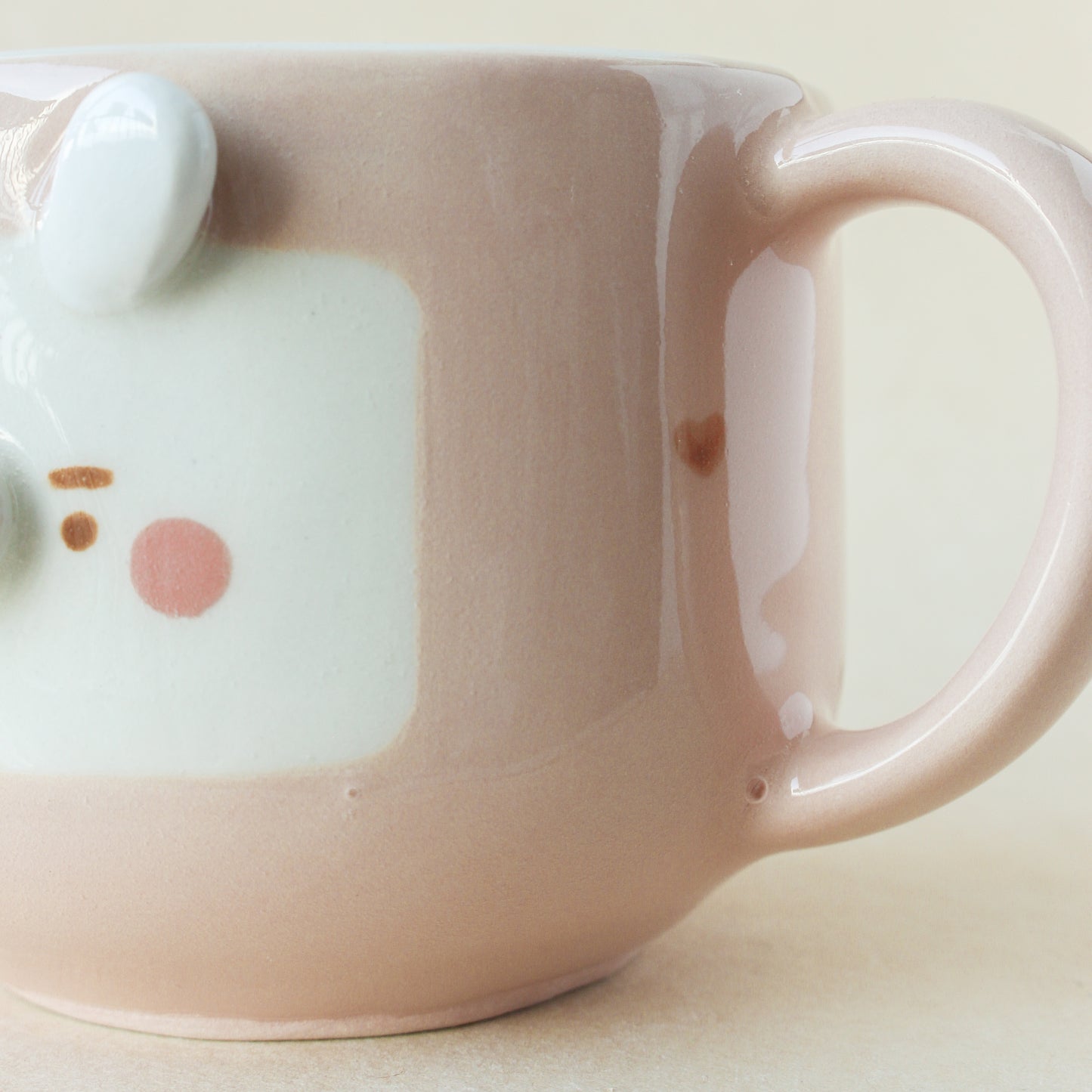 LIGHT PINK BUNNY MUG #9