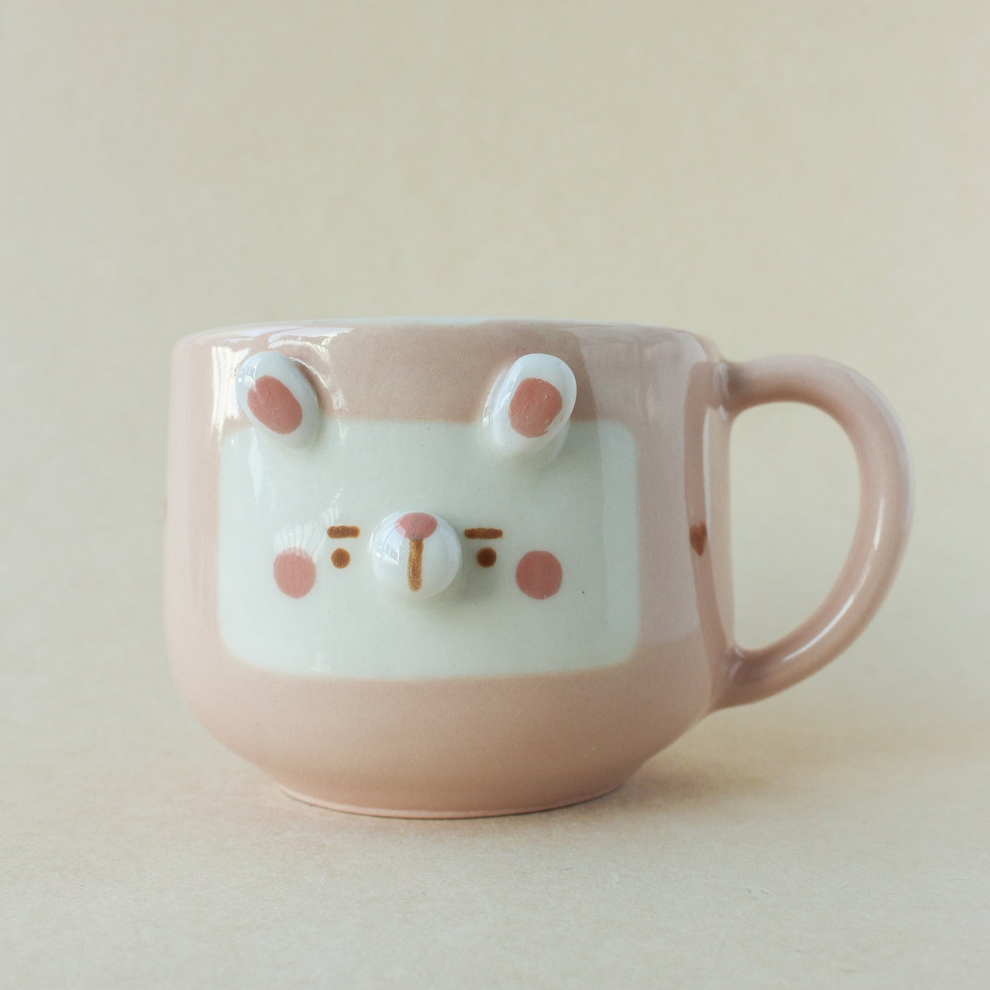 LIGHT PINK BUNNY MUG #10