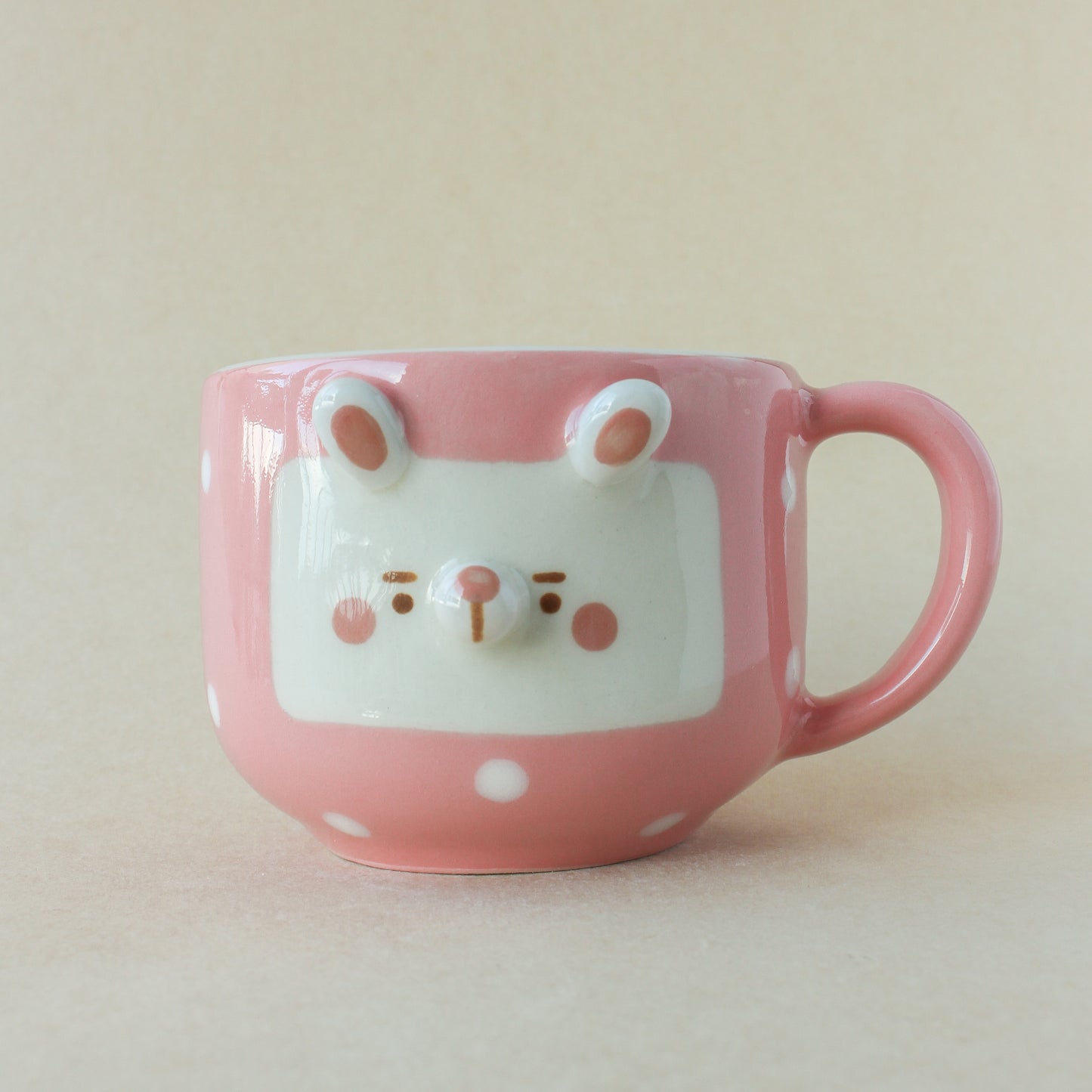 PINK BUNNY MUG #12