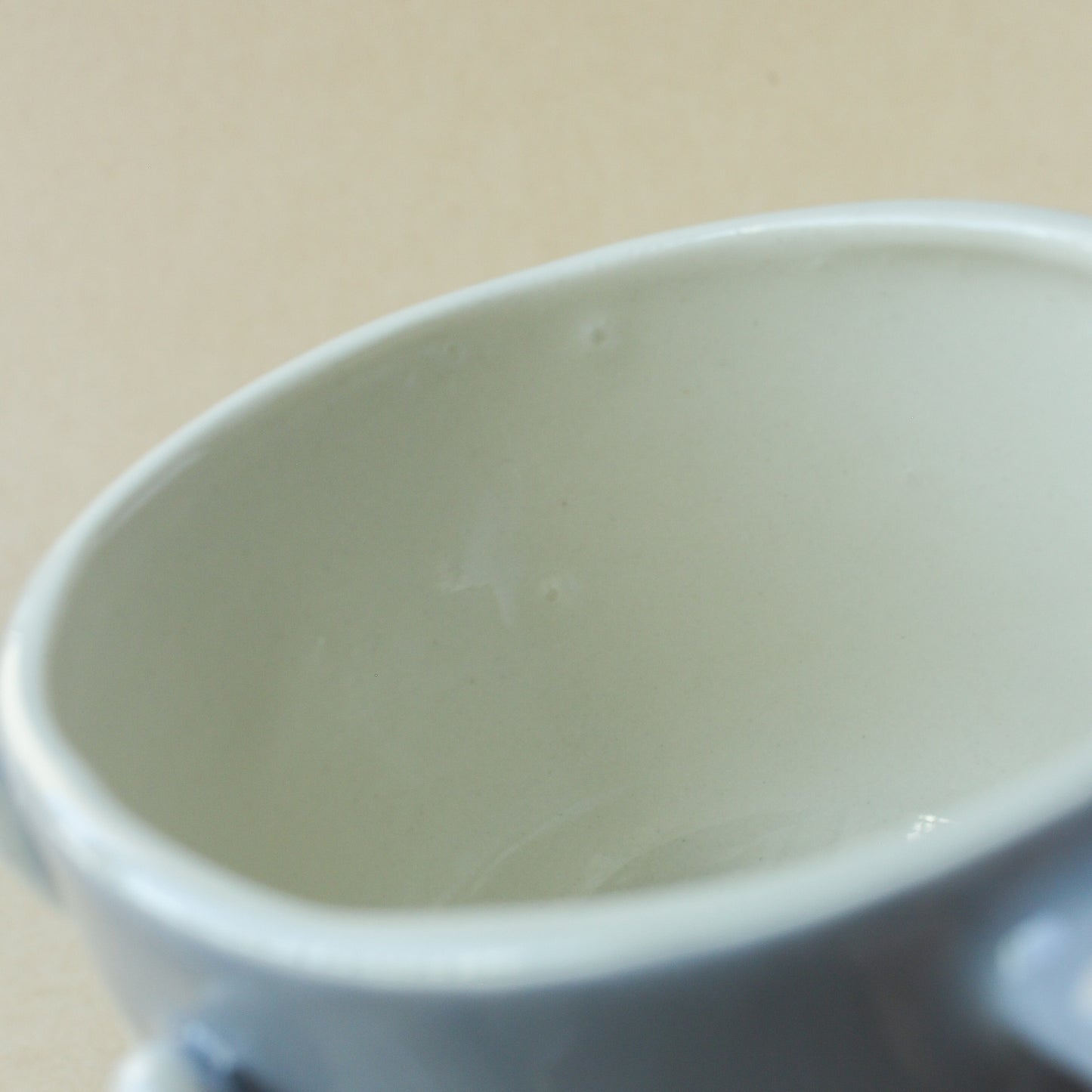 DARK BLUE BUNNY MUG #15