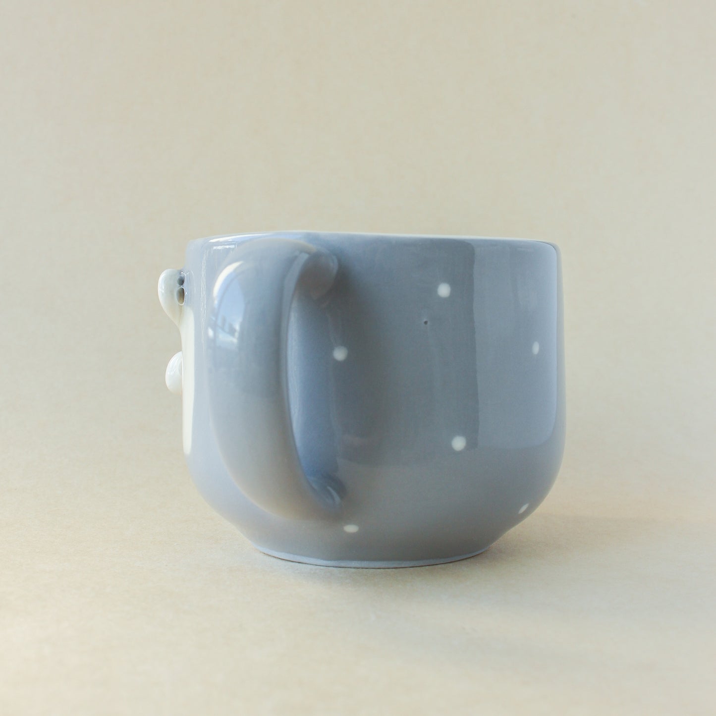 DARK BLUE BUNNY MUG #16