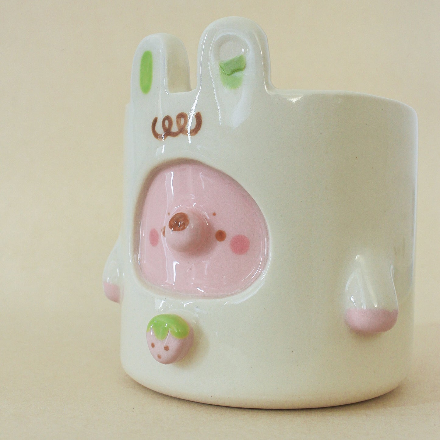 SNOWBALL - BUNNY PLANT POT