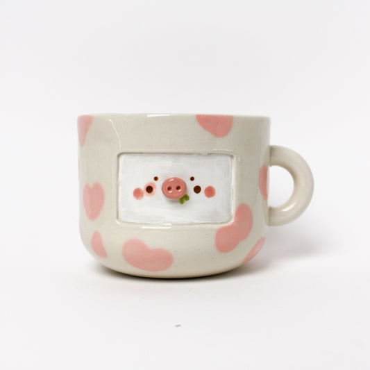 COW MUG (seconds sale - foodsafe)