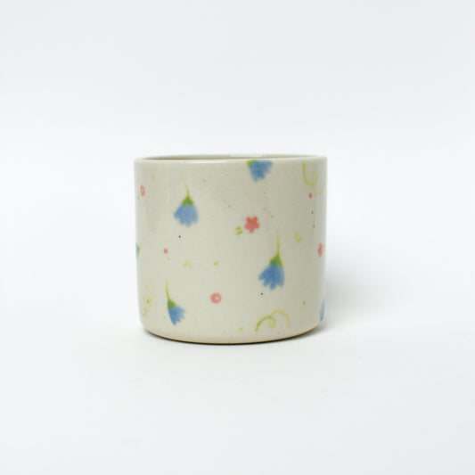 FLORAL POT (seconds sale - not foodsafe)