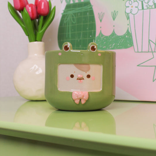 QUIRKY FROG BOWL/PLANTER