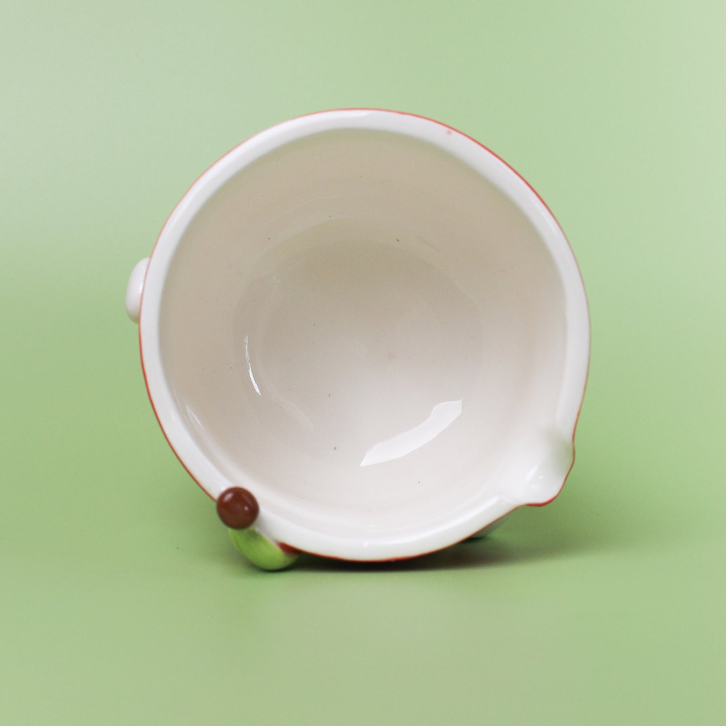 APPLE DUCK BOWL WITH SPOUT #3