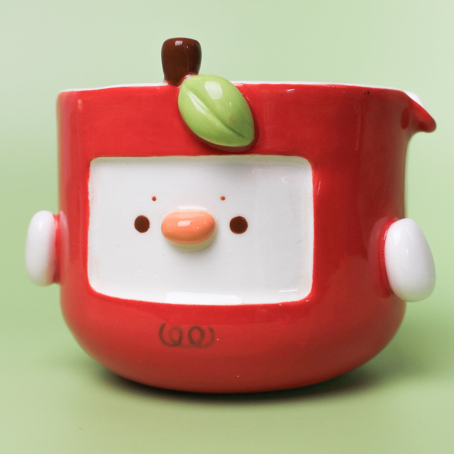 APPLE DUCK BOWL WITH SPOUT #3