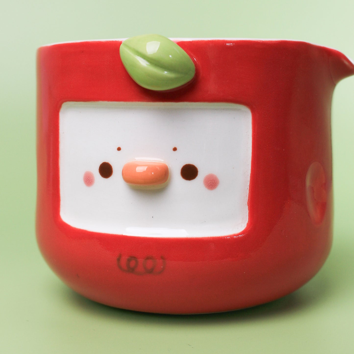 APPLE DUCK BOWL WITH SPOUT #4