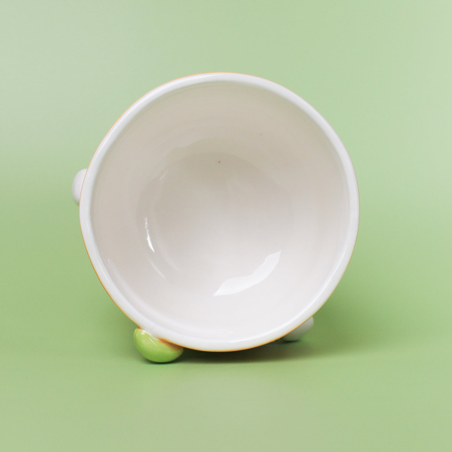 ORANGE DUCK PLANTER