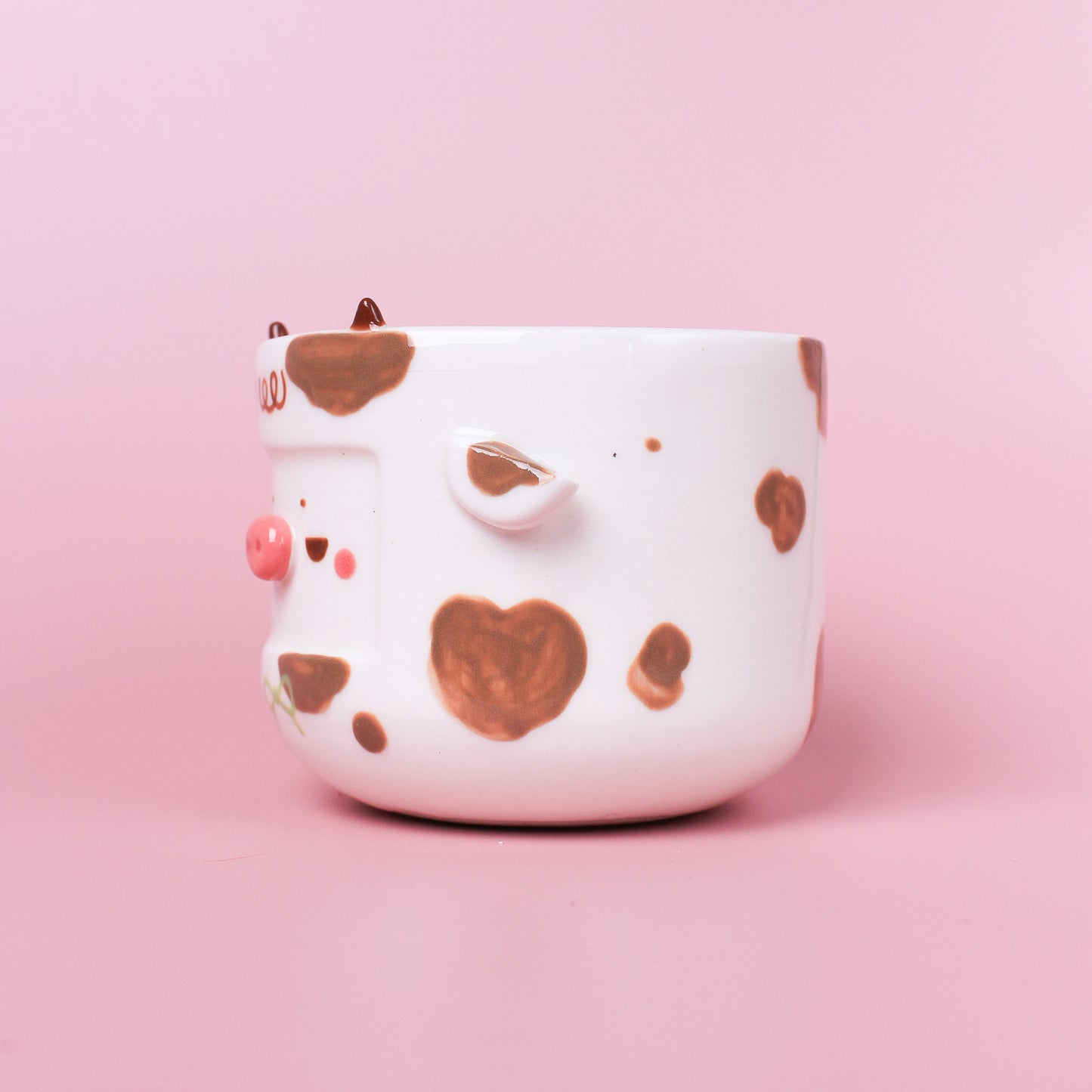 LATTE COW MINI PLANTER
