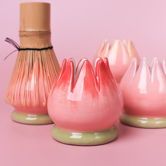 WATER LILY MATCHA WHISK STAND