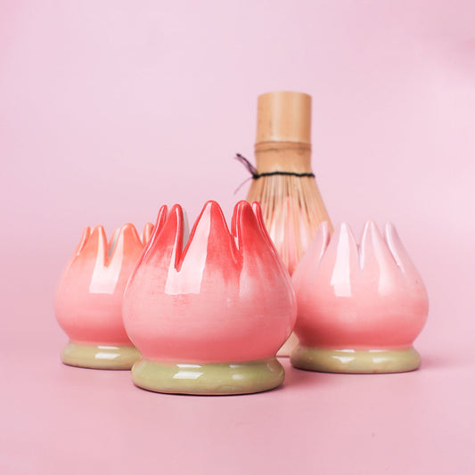 WATER LILY MATCHA WHISK STAND