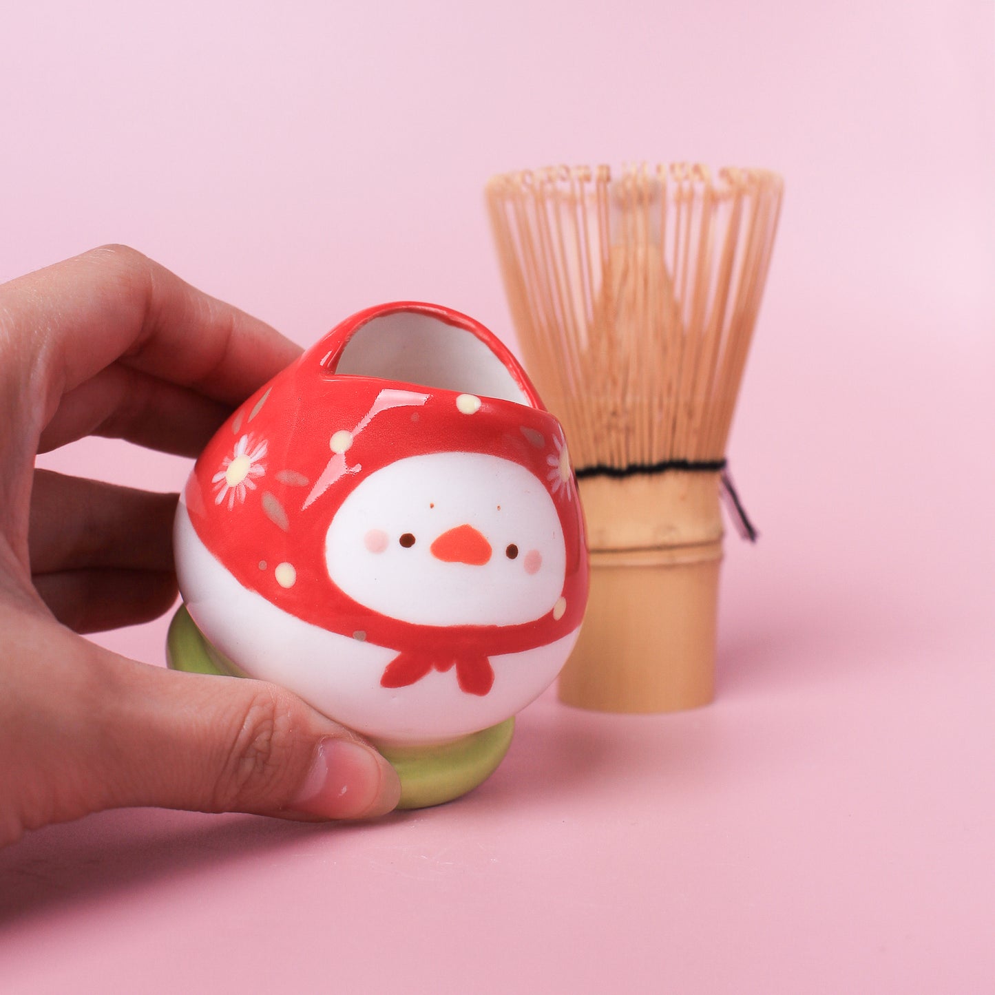 DUCK MATCHA WHISK STAND
