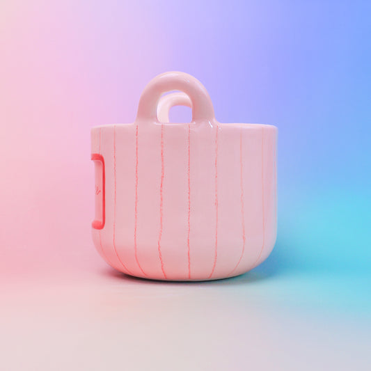 PINK FLOWER VASE