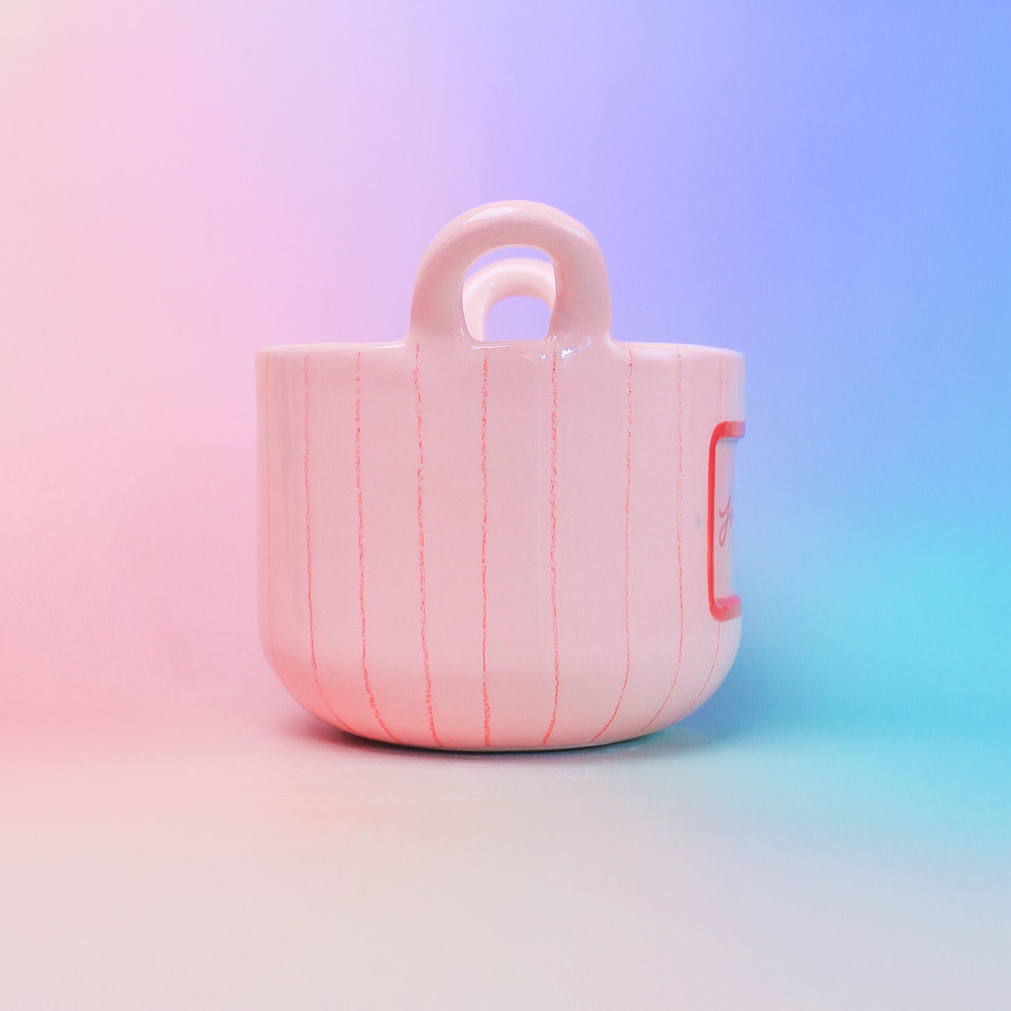 PINK FLOWER VASE
