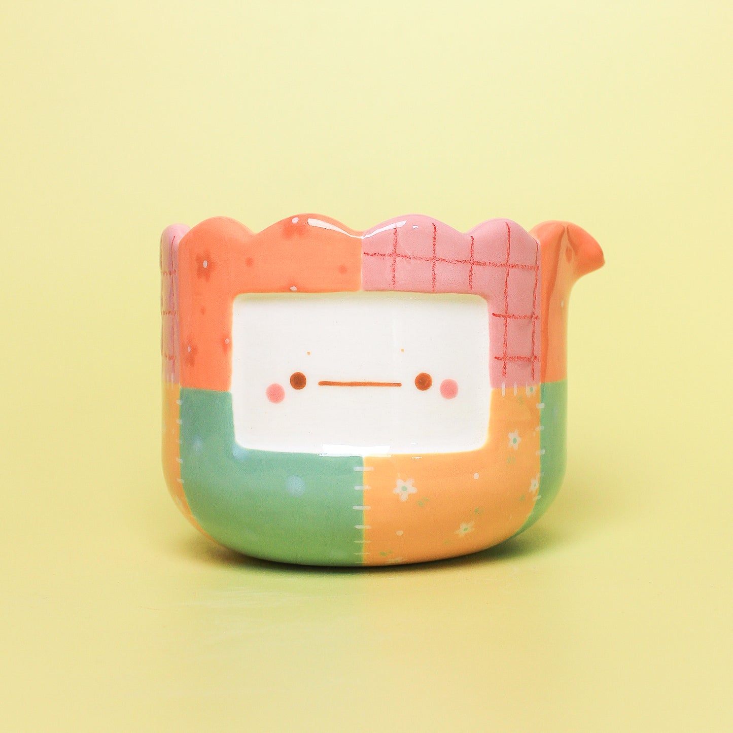 stitched bowl with spout #3 (seconds)
