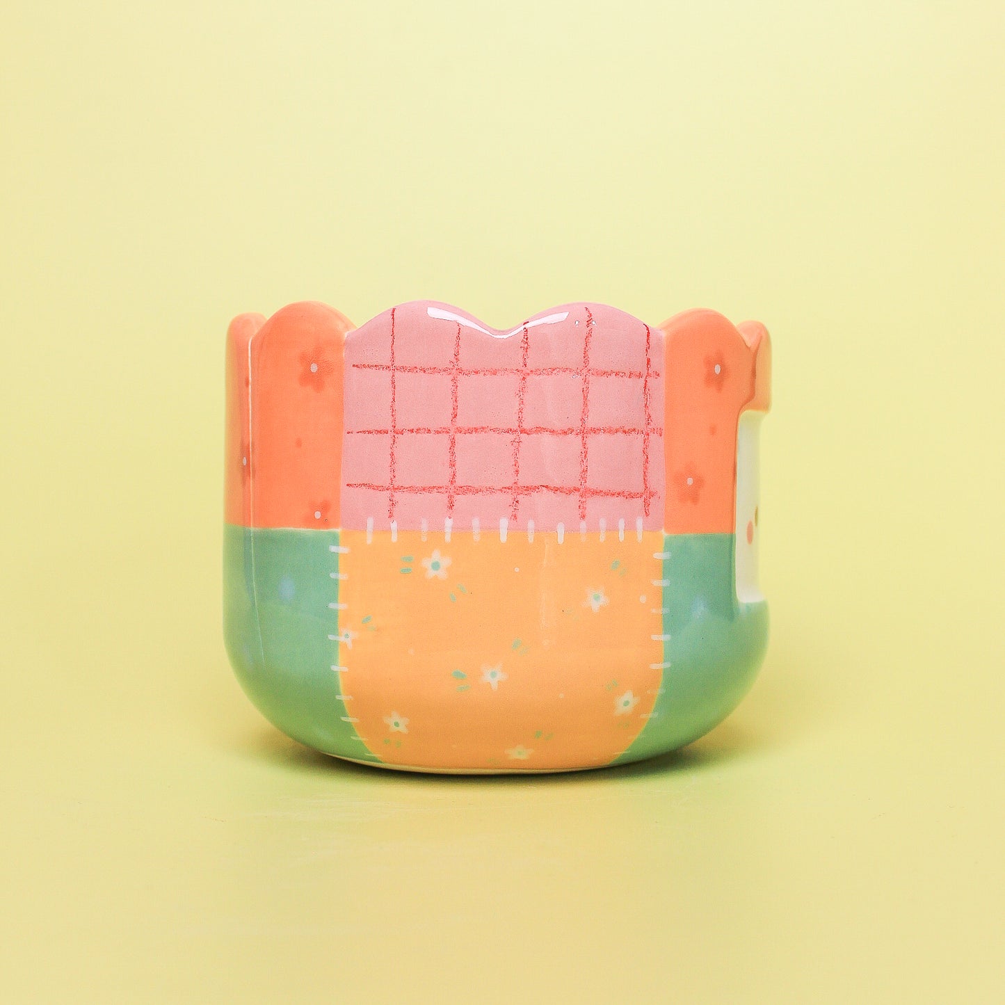 stitched bowl with spout #3 (seconds)