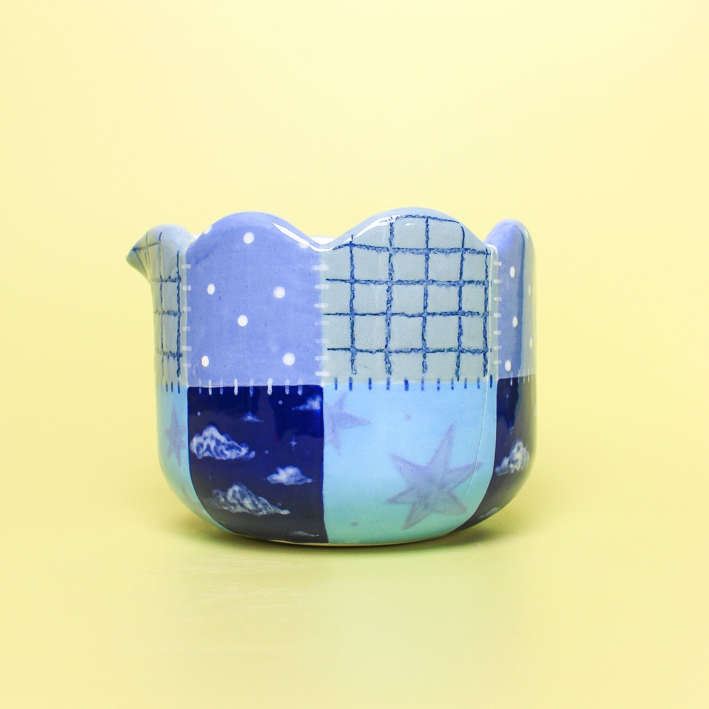stitched bowl with spout #5 (seconds)