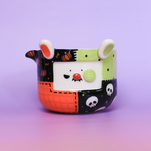 halloween stitched matcha bowl #3