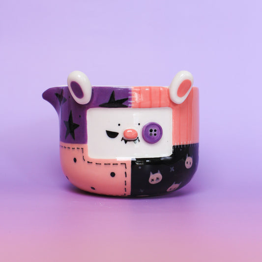 halloween stitched matcha bowl #5