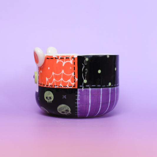 halloween stitched matcha bowl #6