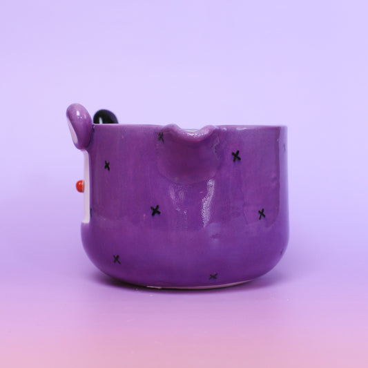 purple clown matcha bowl #10