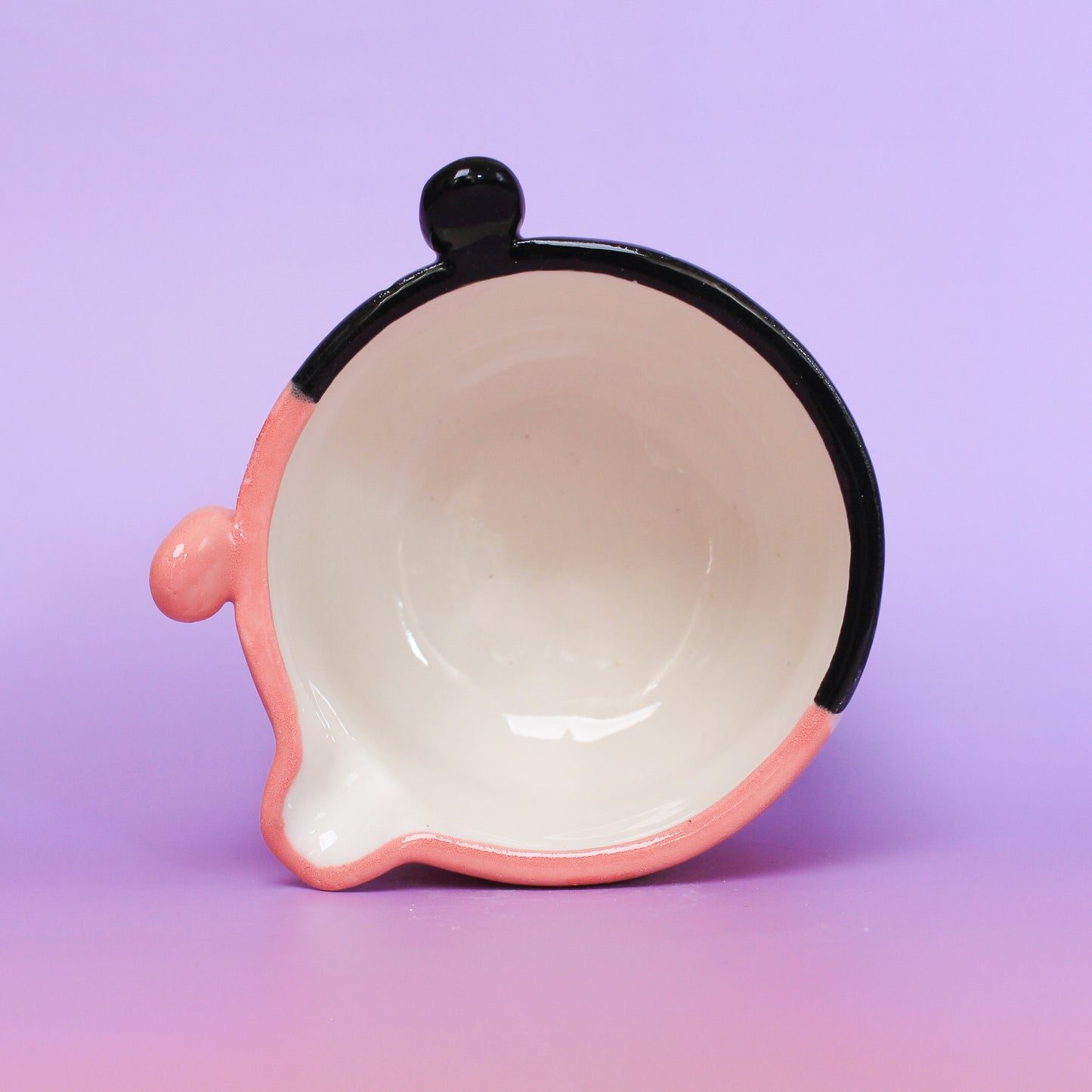 pink clown matcha bowl #12