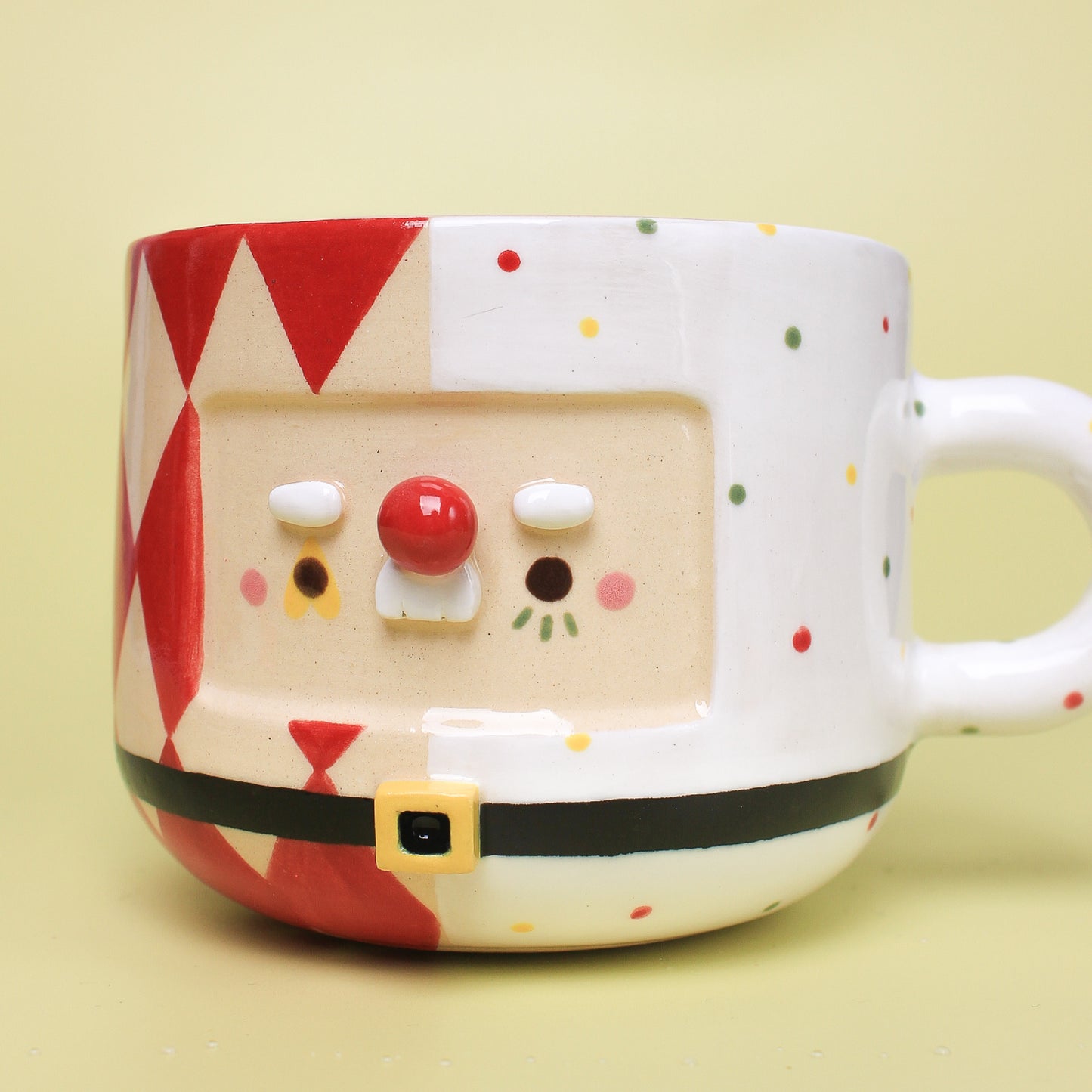 SANTA CLOWN MUG #1