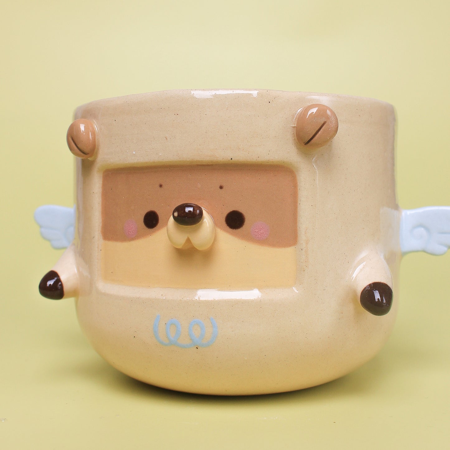 OTTER ANGEL PLANTER #1