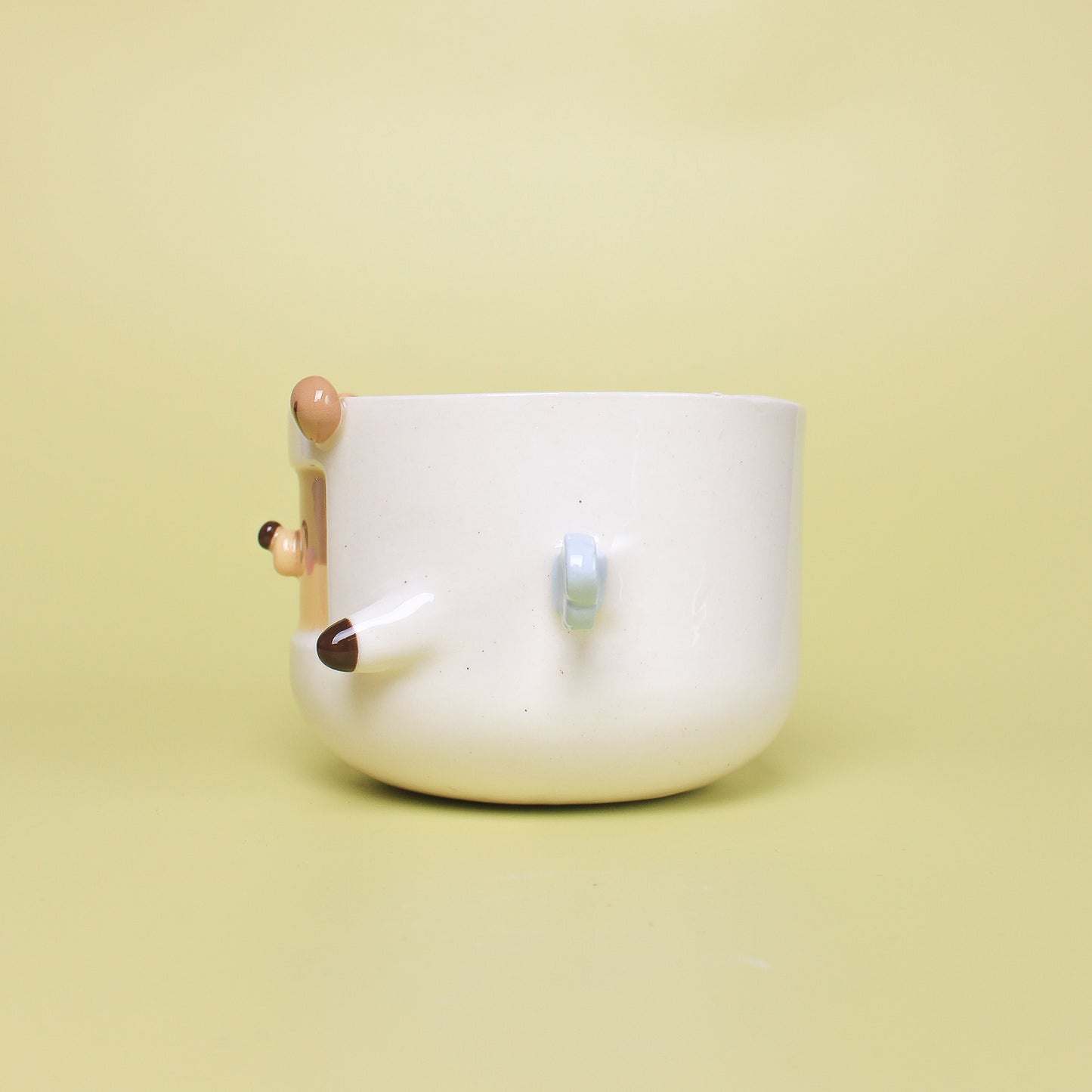 OTTER ANGEL PLANTER #2 (porcelain)