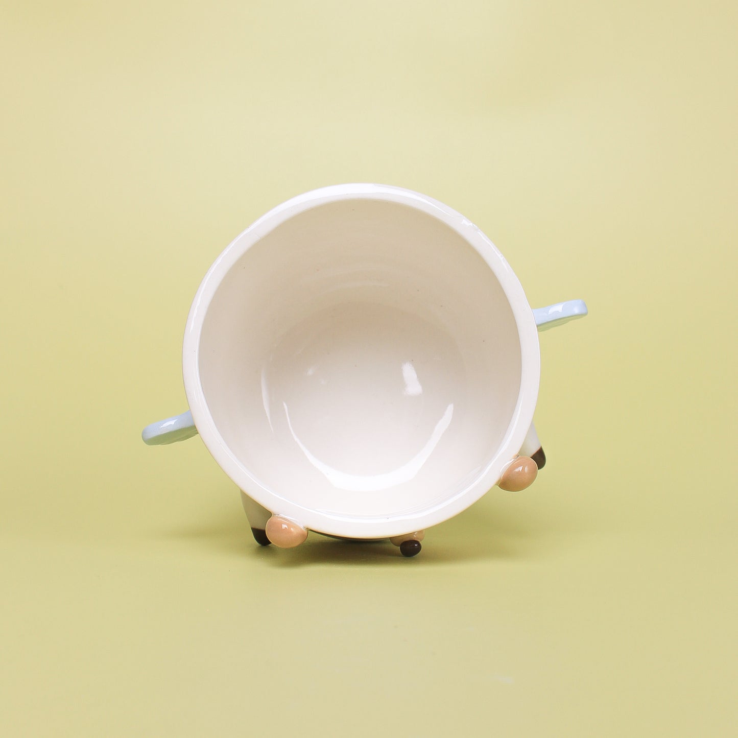 OTTER ANGEL PLANTER #2 (porcelain)