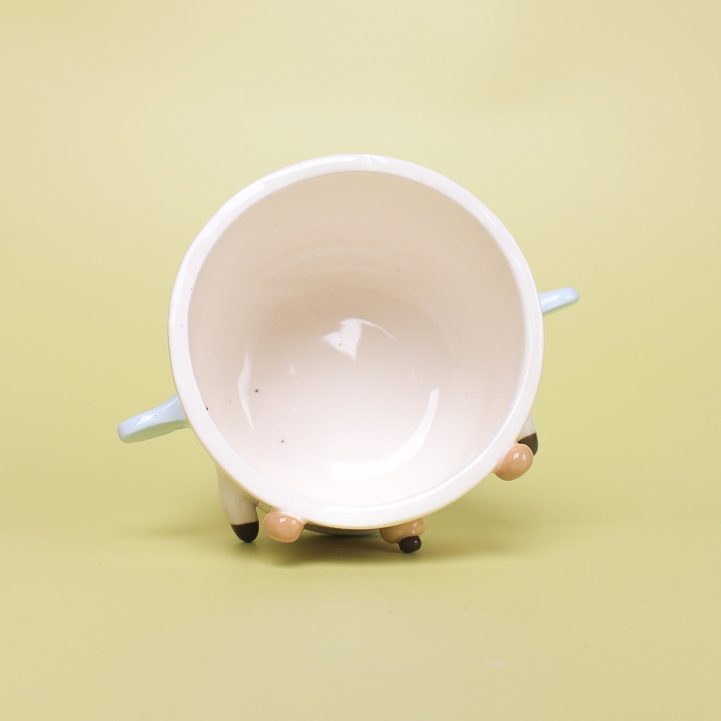 OTTER ANGEL PLANTER #3 (porcelain)