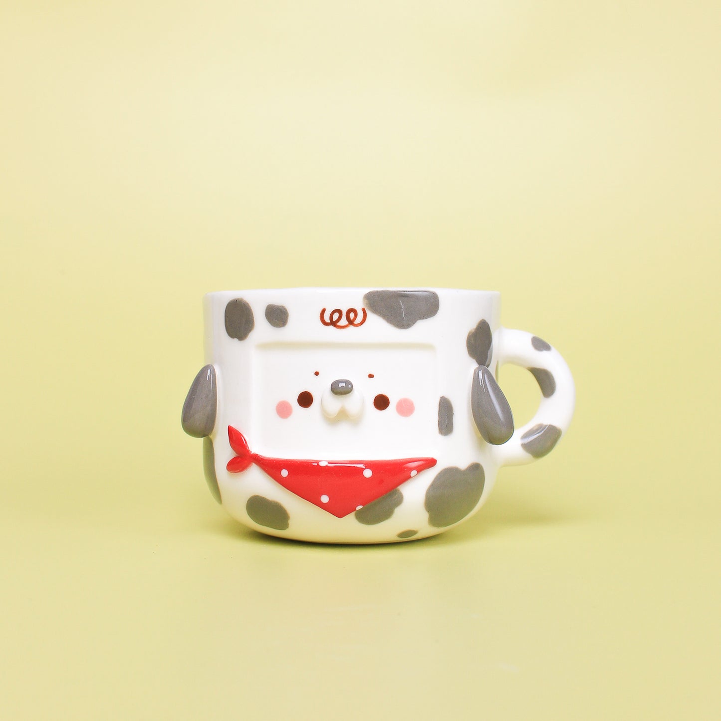 PUPPY SMALL CUP (porcelain)