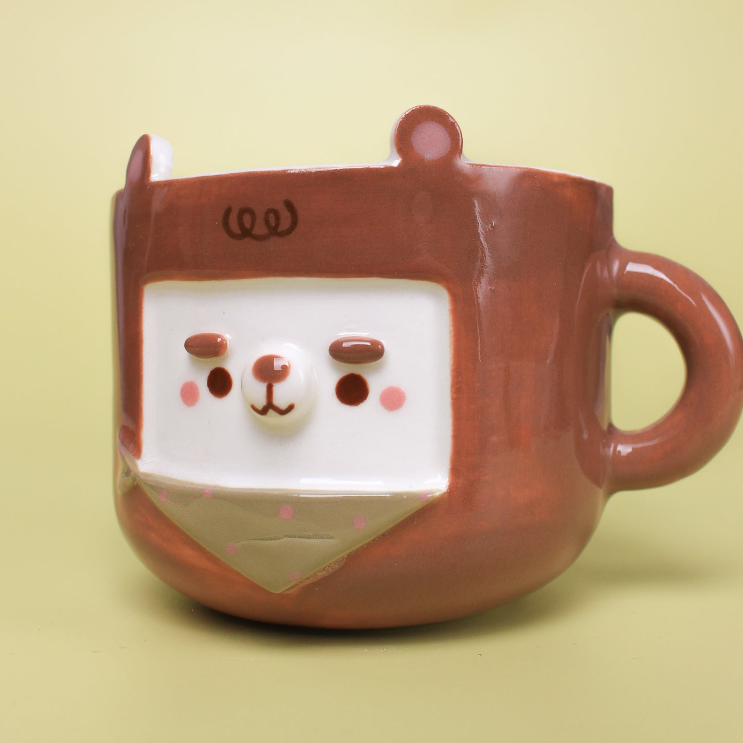 BEAR SMALL CUP #1 (porcelain)