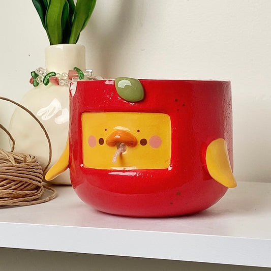 APPLE DUCK YARN BOWL